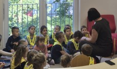 Sovice smo obiskale mestno knjižnico Šiška