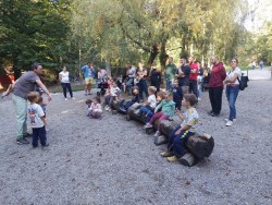 Miške s starši in starimi starši