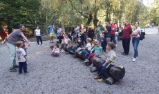 Miške s starši in starimi starši